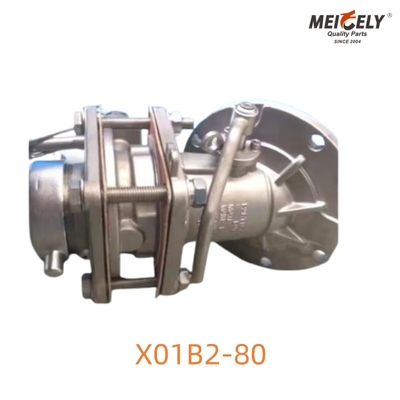 X01B2-80 Cleanflow Foot Valve Ultrahygiënische oplossing voor tanktrucks