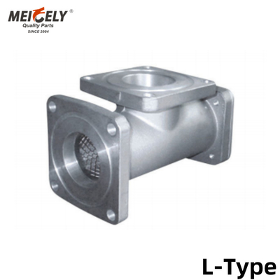 Hoogwaardige L-type filter-slipklep voor water tank truck DN65/80