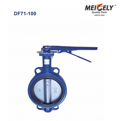 Hoogwaardige vlinderklep DF71-100 D72 voor water tank truck