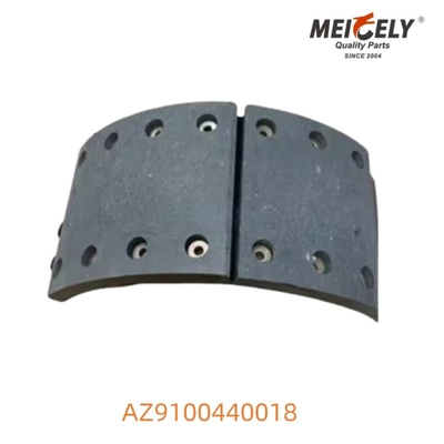 AZ9100440018 OEM High-Performance Heavy-Duty Brake Shoe Assembly voor Howo